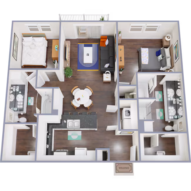 Unit 3304 floor plan